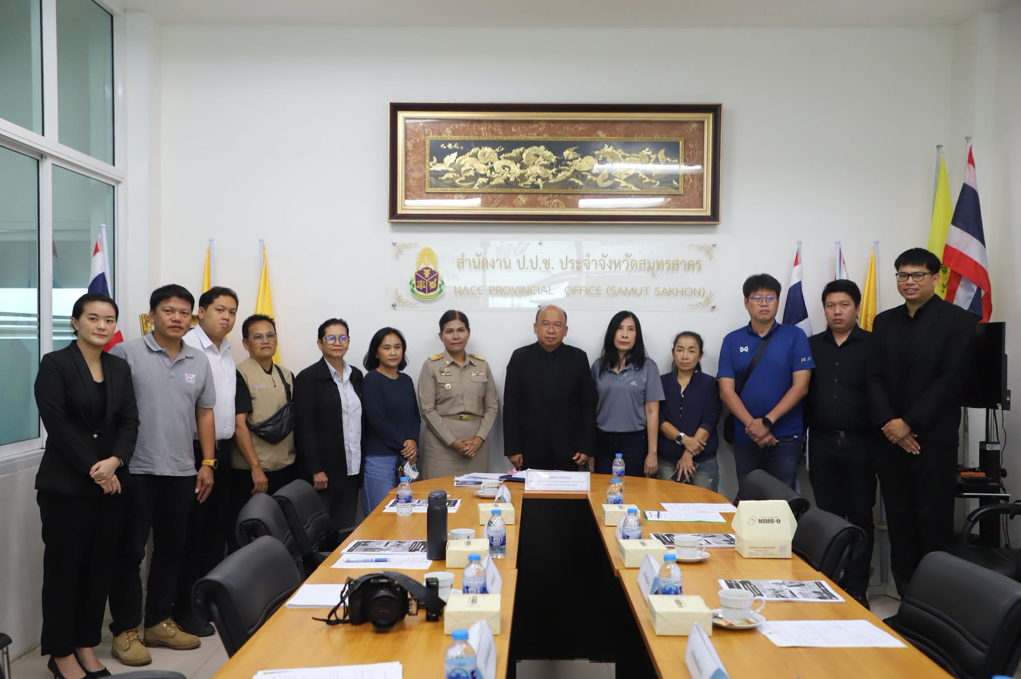 ป.ป.ช.สมุทรสาคร แถลงผลงานปราบโกงปี 69 พร้อมชี้ช่องทางแจ้งการทุจริตผ่านโซเชียลมีเดีย