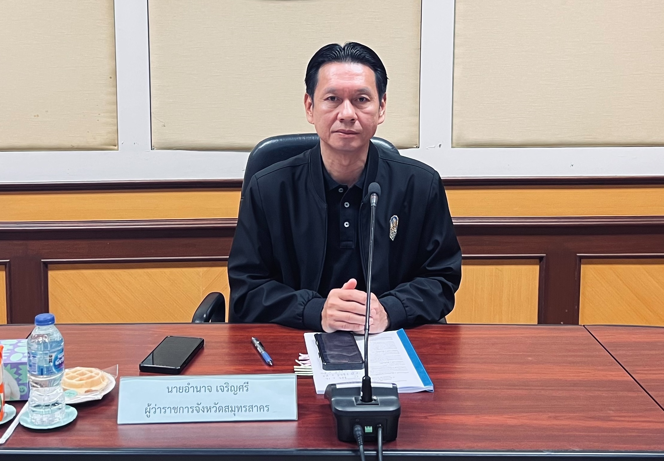 จังหวัดสมุทรสาคร เดินหน้าพิจารณาช่วยเหลือผู้ประสบอุทกภัยช่วงฤดูฝน ปี 2569 เตรียมเสนอจ่ายเงินช่วยเหลือผู้ประสบภัยตามหลักเกณฑ์ ครม.